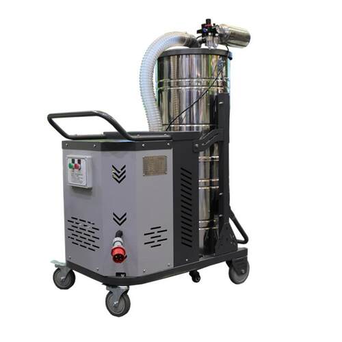 SH4000车间粉尘碎屑水泥厂用脉冲反吹 4KW工业吸尘器自动清灰系统