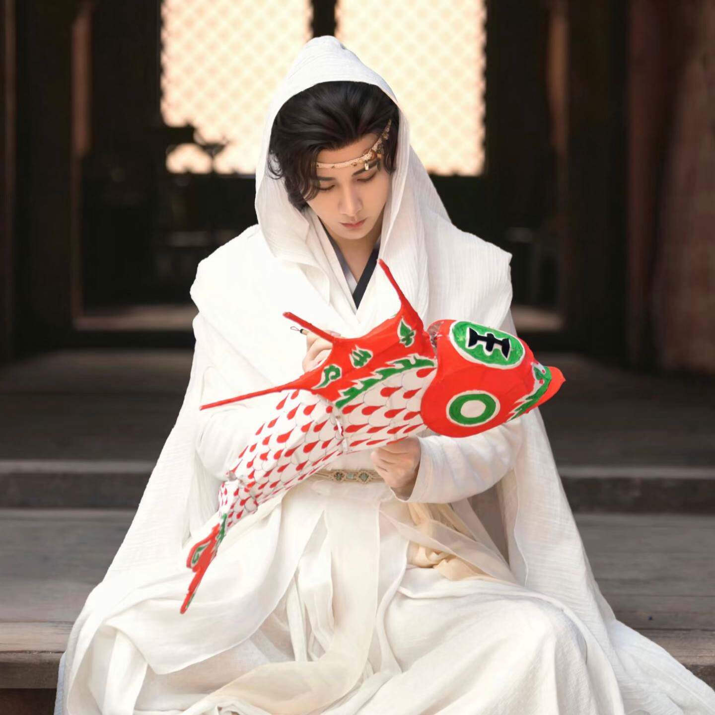 大魚徽州魚灯发光鱼灯冰箱贴国潮手持鱼灯伴手纪念品非遗礼物