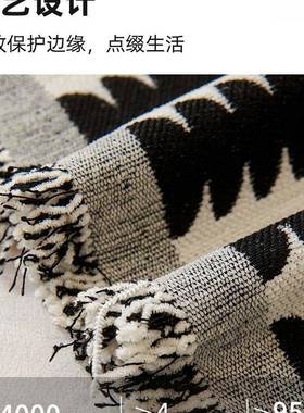 沙发可盖布巾全盖双面四季通用雪F5M77569猫尼尔防滑防抓沙用发套