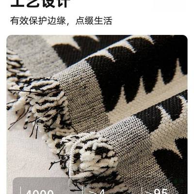 沙发可盖布巾全盖双面四季通用雪F5M77569猫尼尔防滑防抓沙用发套