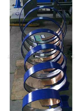 全自动螺旋风管UNW成型机咬缝薄壁管圆形焊接机烟油管囱卷波烟机