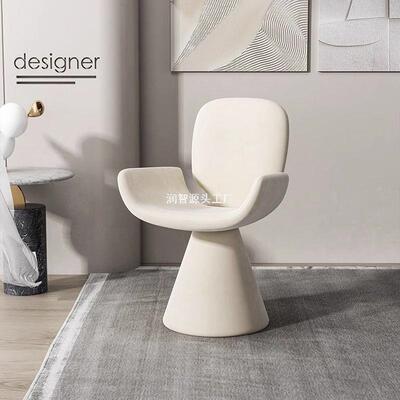 轻奢化用妆凳卧室梳妆凳现代约奶油椅风家衣帽简间女生MEC梳妆台