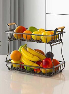铁房艺收纳筐水桌蔬菜整理厨AL100365杂物面果置物架架子筐收纳架