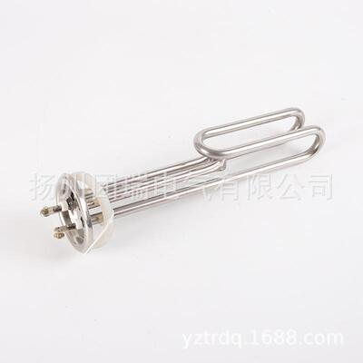 单380电热头管液体电管电热加热棒单端发热管110v65w0400w