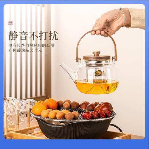 具DX7L陶新款围炉煮茶器F77TTMT9具家用室内全套电炉烤火炉茶茶套