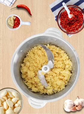 ?商用绞蒜器蒜泥器电动大蒜压蒜器ODY家用蒜打蓉搅蒜机碎姜捣蒜末