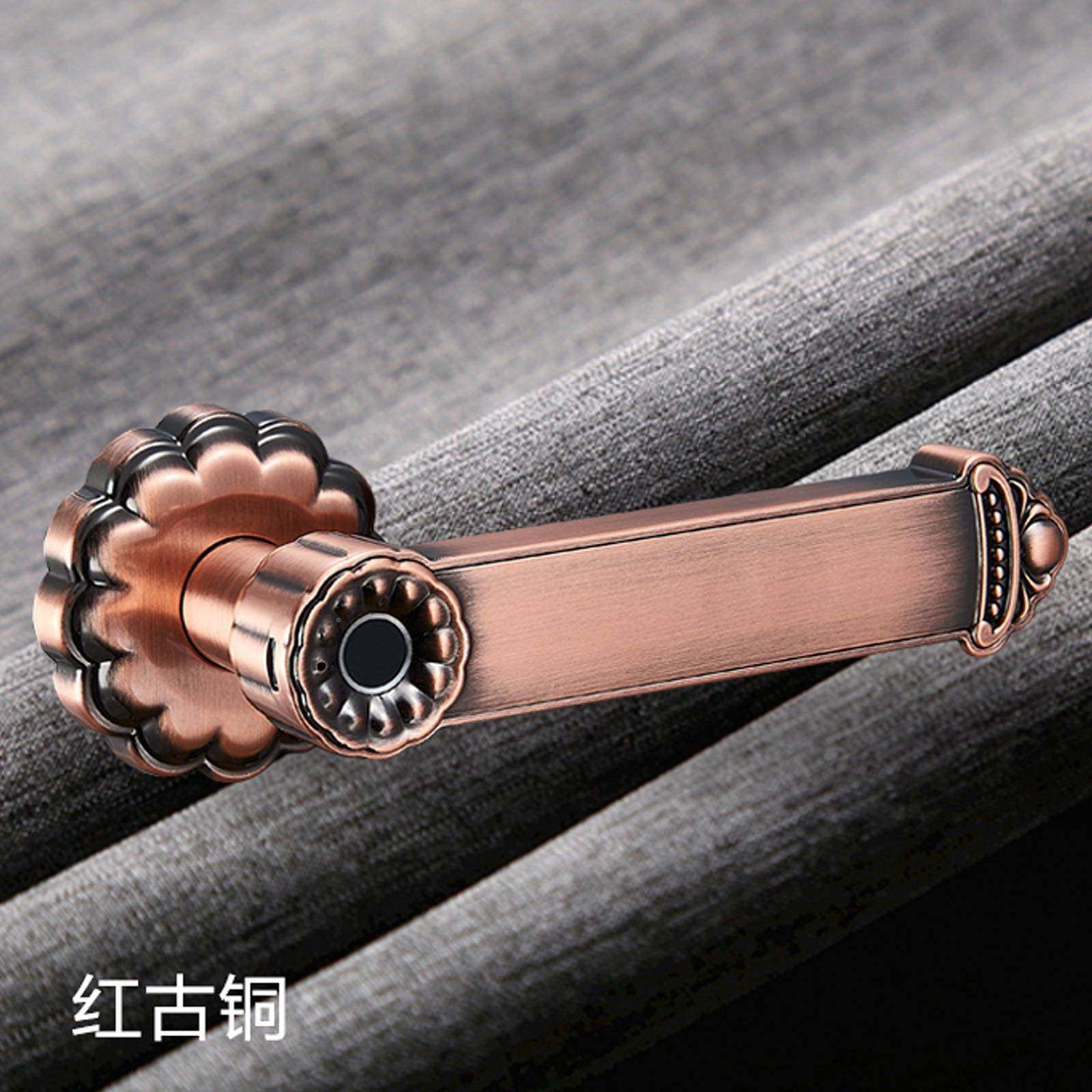 式室锁内智能分体锁高端电子密码指纹锁种房门智能锁182B/G/R多开