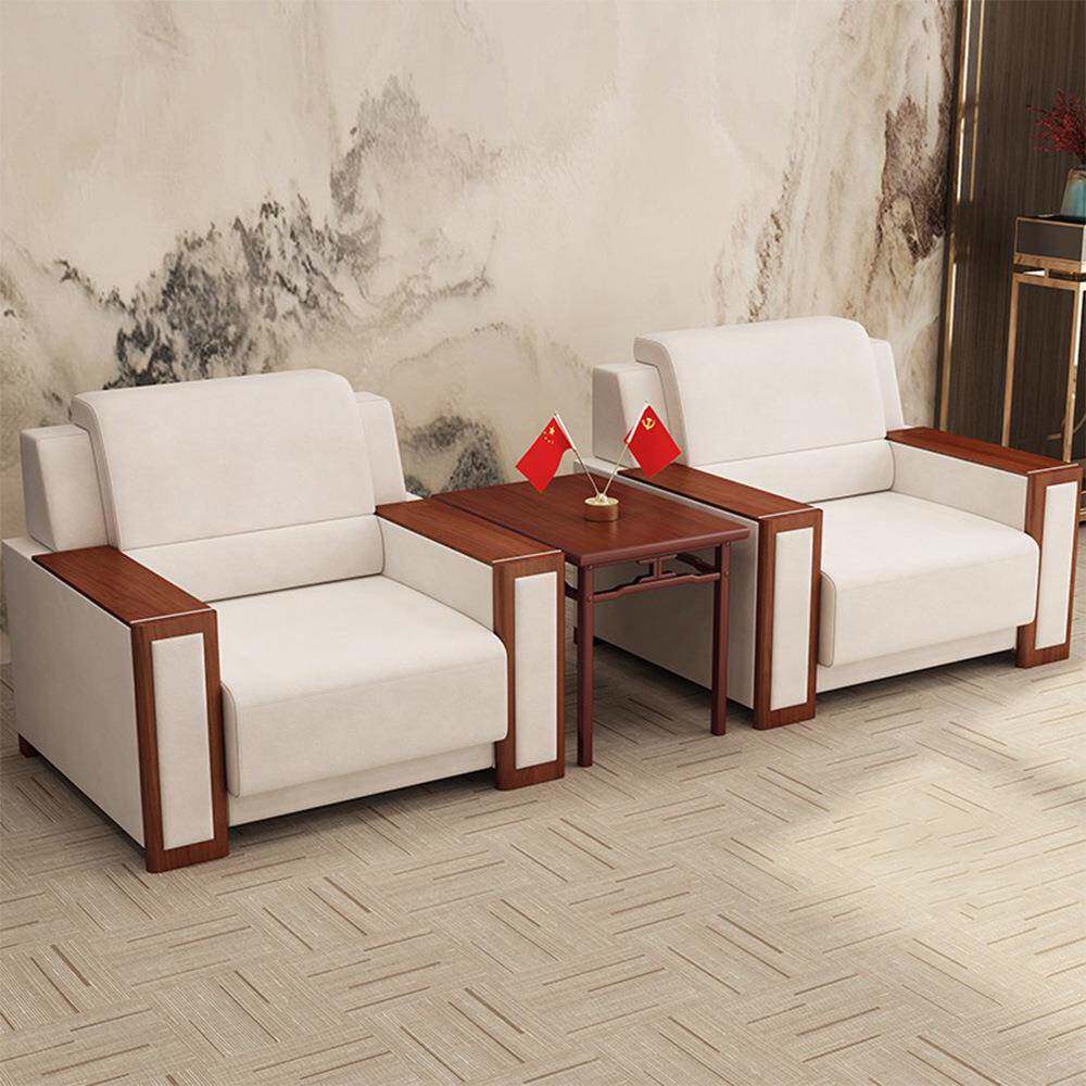 约现代贵宾沙咨询客服公发单室人位接待沙发家具商务简会客室办布