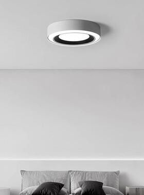 意式极简顶灯简约眼性黑44134白色儿童吸书房L个E护D现代灯具