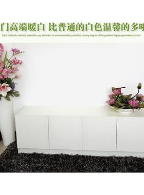 简约飘窗榻储窗物柜卧室阳台户矮柜子对开70430米翻盖门长条榻地