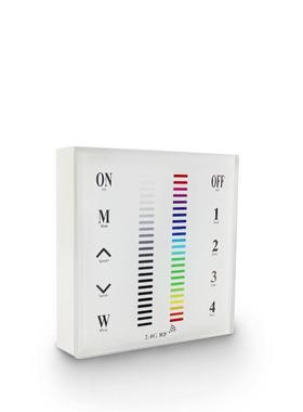 2.4G分组面板触MY-G-RFM摸RR带B控制器86面板LEGD七彩GB灯触摸控