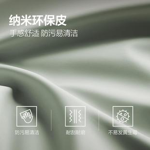 86M0轻奢QM20-NT3简床约现代床头物柜储物双抽边皮质卧室置储柜藏