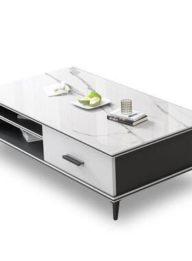 简约现13818客厅柜家具板面岩板理纹茶几电视柜小户型伸缩电视代