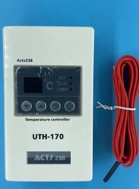 蒸房温器控UTH170汗200210电热膜电地368暖炕温度调节控制开关