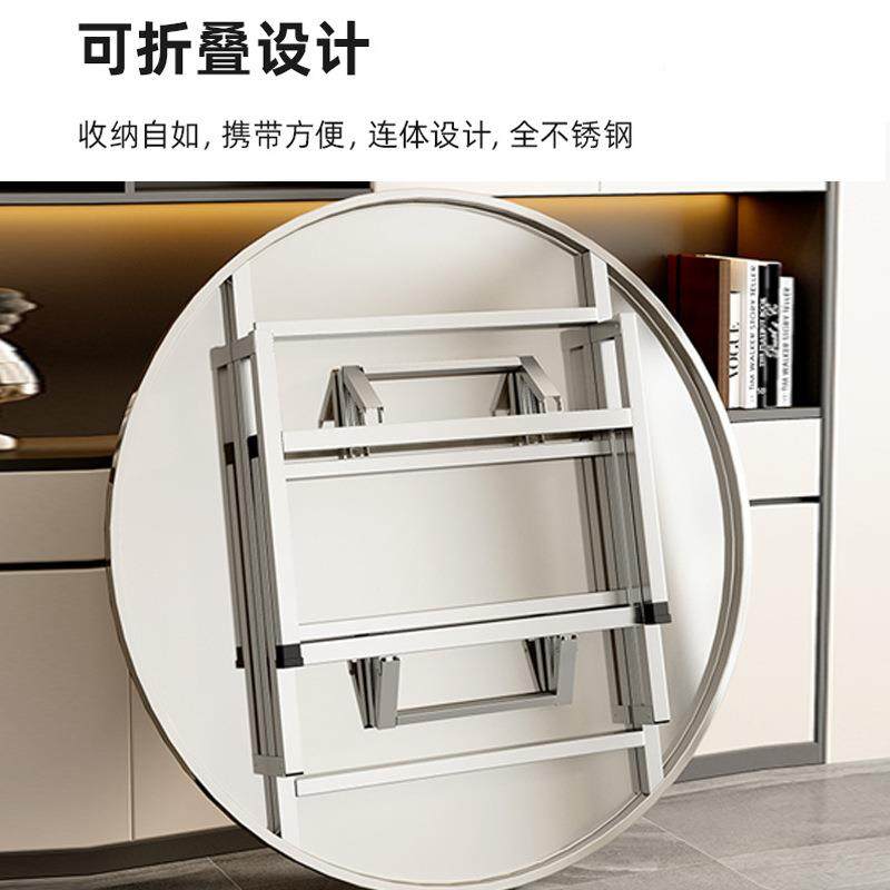 304不钢圆桌可折餐叠桌子锈用饭店FS758636户外桌坝坝宴摆摊家吃,户外/登山/野营/旅行用品,户外桌椅套装,淘宝优惠券,粉丝福利购,淘宝优惠卷