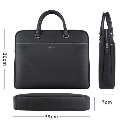 手提公包帆布拉链文式商务文袋包手提袋文件拉链资料袋会件议