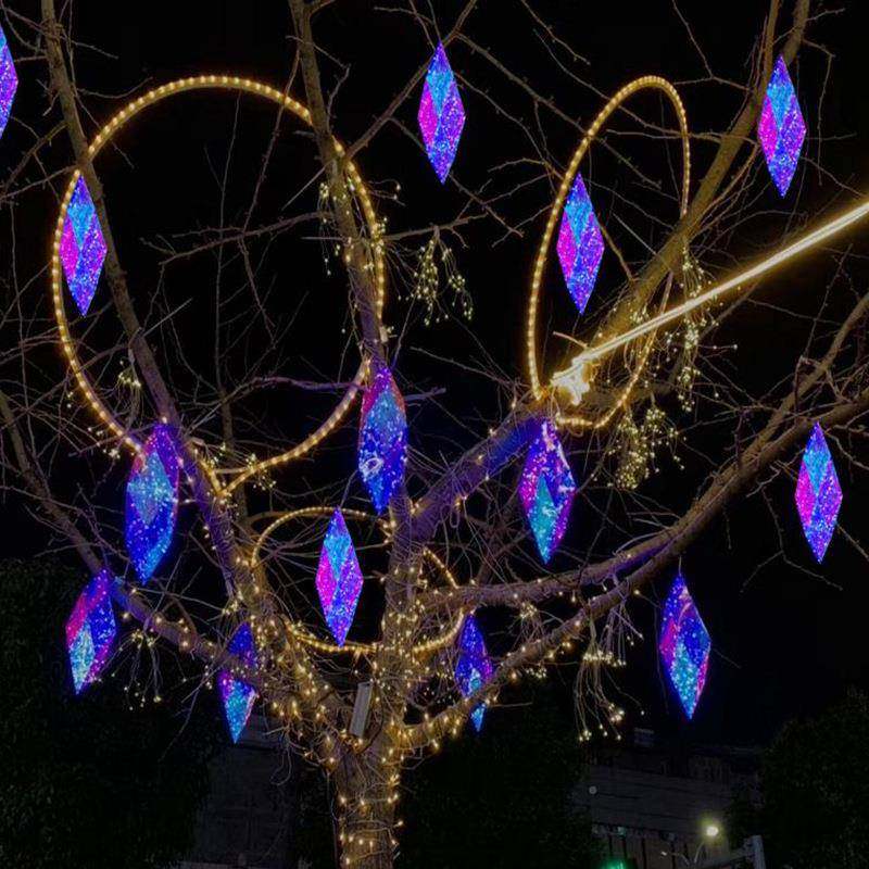 幻系圣诞树装饰梅彩花鹿雪人造型灯户列外亮化景灯观灯光92412夜,家装灯饰光源,景观庭院灯饰,淘宝优惠券,粉丝福利购,淘宝优惠卷