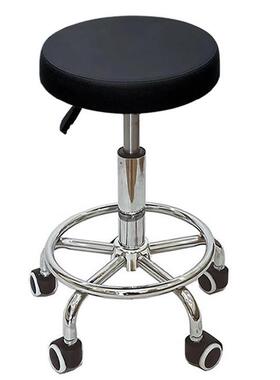 PU加厚升降防电小圆凳实验室接待流水线车间凳吧台WUR静凳凳工凳
