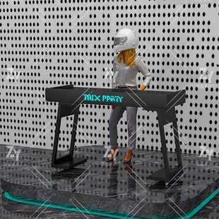 厂家ktv酒吧发光dj台移动打碟台打碟机小型桌子调音台操作台支架