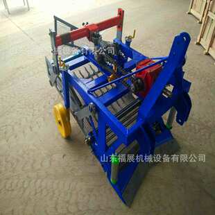 农用宽幅花生收获机大型收花生机四轮车拖来机带薯类根茎类起挖机