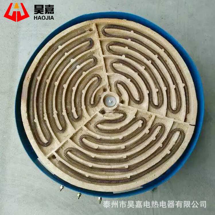 供应发热盘 电炉丝盘 耐高温电炉盘 方型电炉丝发热盘 圆形电炉盘