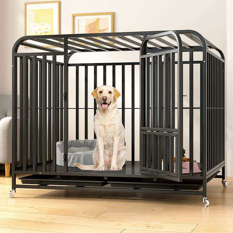 狗笼子大型犬中型犬室内室外带厕所金毛边牧拉布拉多狗笼子