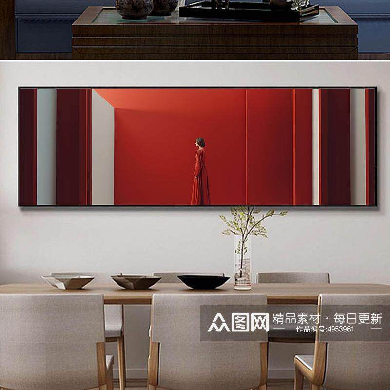 现代沙发壁画工业建筑空间客厅装饰画抽象莫兰迪酒店客房床头挂画