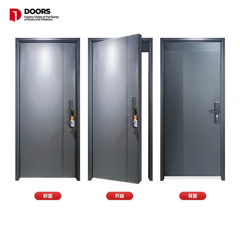 防盗门甲级门A29款 新国标4级KD家用进入户门安全极简门别墅大门