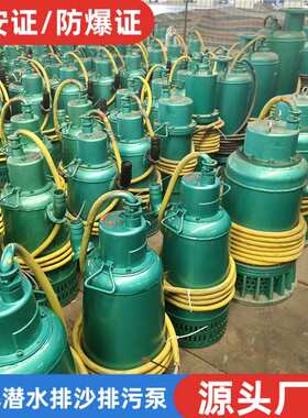 BQS矿用隔爆型潜水排沙电泵 BQ400-150/3-350/WS 强排泵 660v10KV