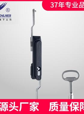 恒珠柜锁MS100-3-3DF天地连杆锁工业机柜锁配电柜箱门锁厂家直发