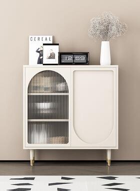 黑色餐边柜钉制储物柜靠墙茶水柜子置物收纳柜客厅厨房碗盘柜橱柜