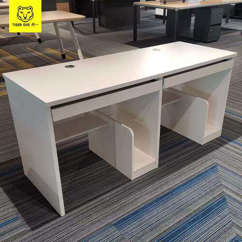 虎一办公家具校用电脑桌多媒体教室电脑桌椅机房办公桌厂家直销