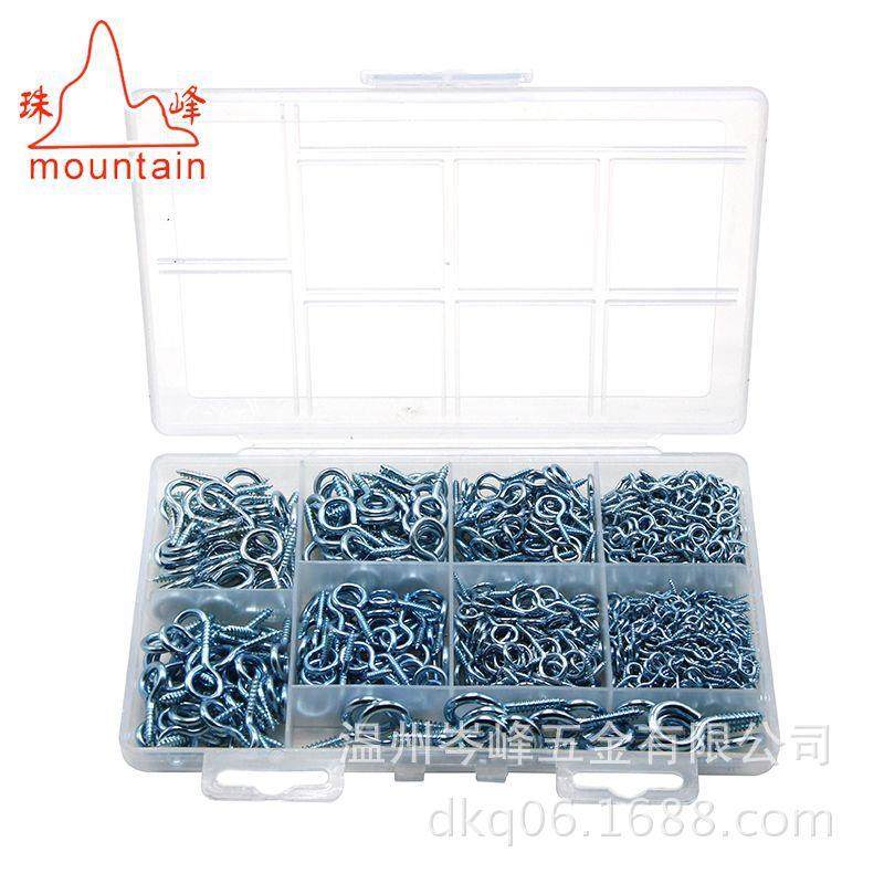 厂家直销吊环羊眼螺丝闭口羊眼羊眼螺丝钉套装九格组合,玩具/童车/益智/积木/模型,毛绒/玩偶/公仔/布艺类玩具,淘宝优惠券,粉丝福利购,淘宝优惠卷