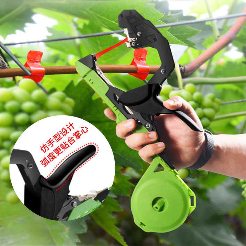新款外贸热销农用绑枝机套装6绑带1盒钉子绑蔓机捆扎番茄黄瓜套装