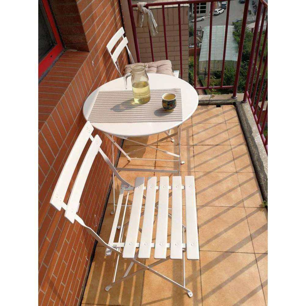 阳台小桌椅铁制便携式一桌两椅三件套摆摊用桌椅休闲折叠餐桌圆桌,电子元器件市场,其它元器件,淘宝优惠券,粉丝福利购,淘宝优惠卷