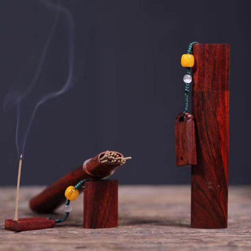 艺铭仙苑小叶紫檀旅行便携香盒新款檀香紫檀小巧一木挖制开盖式,智能设备,其他智能设备,淘宝优惠券,粉丝福利购,淘宝优惠卷