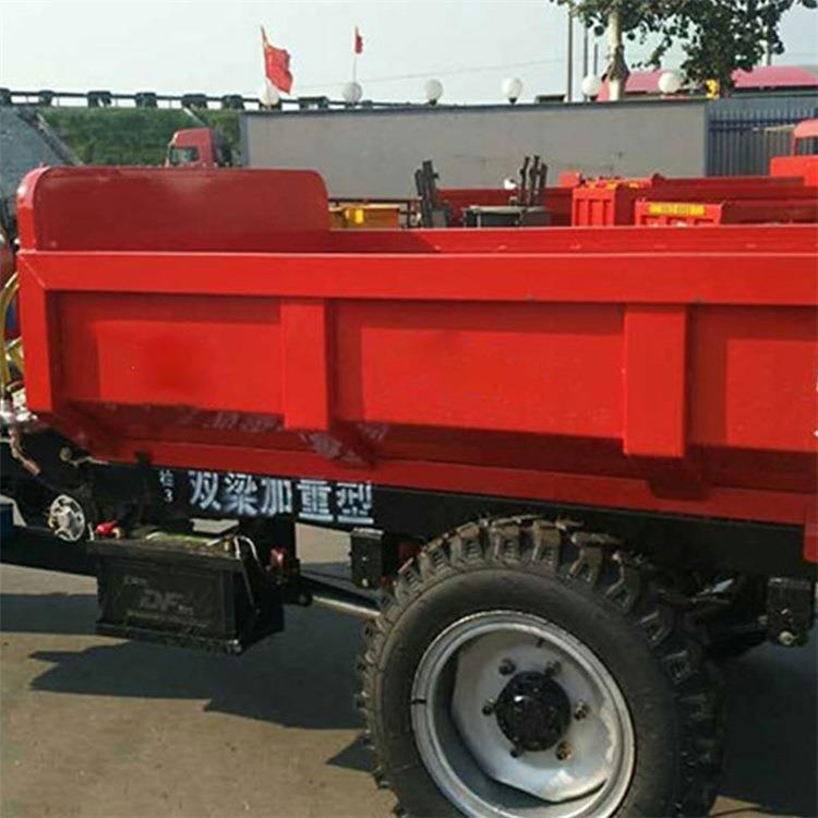 聚仁柴油工程斗三轮车多规格三轮车大马力建筑工地运输三轮车