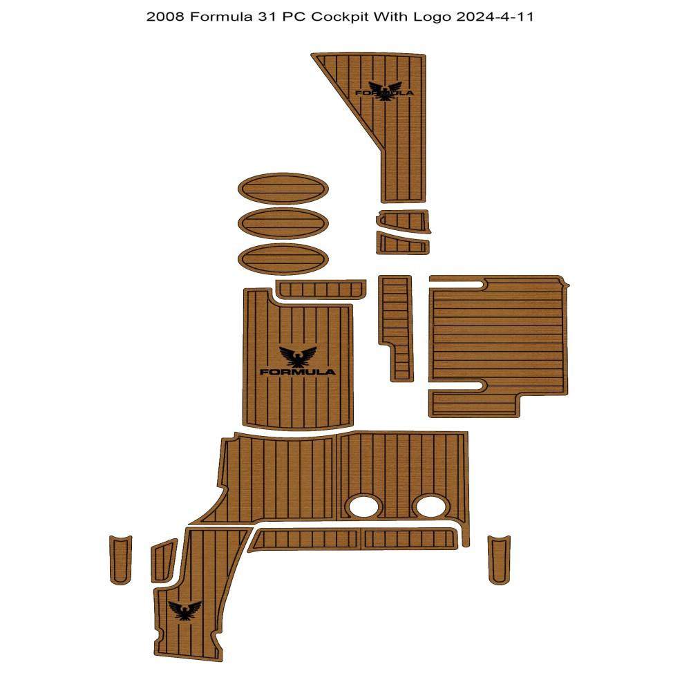2008Formula31PC游艇船舶EVA柚木地板eBay热销