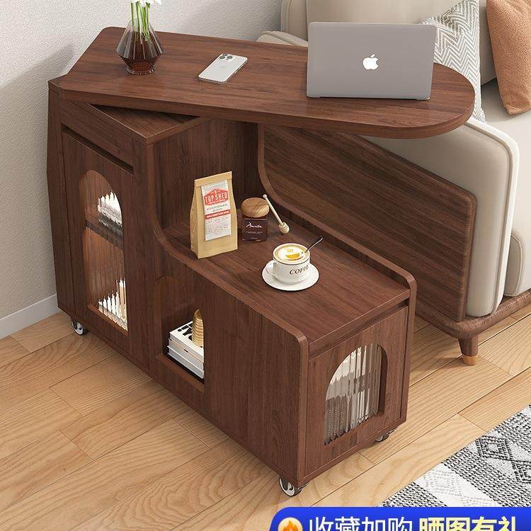 复古风可移动旋转边几沙发茶几床头侧边柜客厅置物架小户型小桌子,畜牧/养殖物资,畜牧/养殖器械,淘宝优惠券,粉丝福利购,淘宝优惠卷