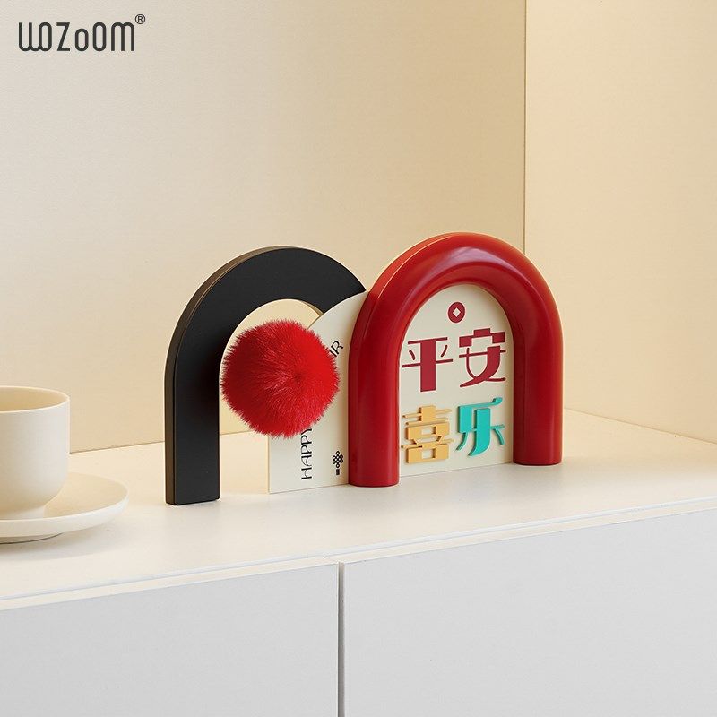 WOZOOM屋准乔迁之喜玄关装饰桌面摆件新居客厅电视柜新年布置用品