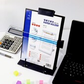 电脑打字架A4纸站立架学生看书架书立书挡办公用文稿夹书写垫板夹