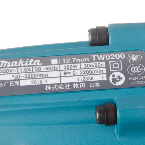 Mkit915a电冲击扳a手动机电风炮012.7MM(1/2)套筒扳手TW200