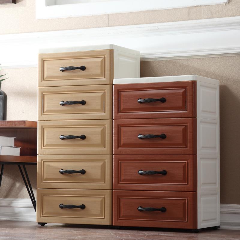 欧式大宝加厚屉式收纳柜塑料抽儿童M3-5衣号柜宝储物柜婴儿衣物整