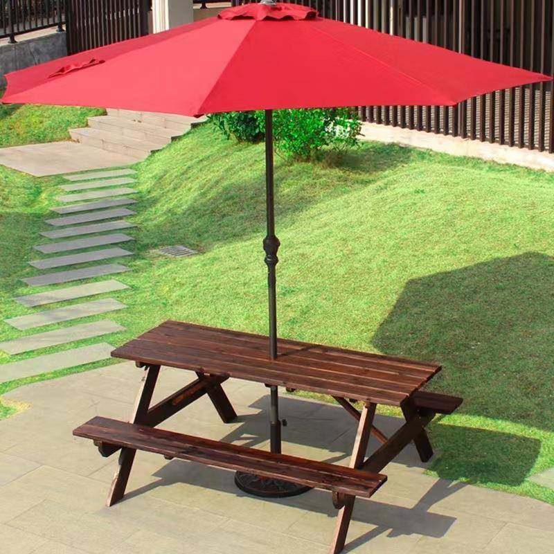 户外小区无品牌/防腐木体桌椅桌带伞套公园室外庭院实连木休闲椅,饰品/流行首饰/时尚饰品新,DIY配件,淘宝优惠券,粉丝福利购,淘宝优惠卷