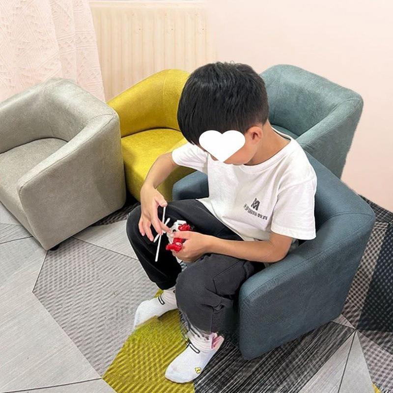 儿童沙幼儿园阅读孩区RSF宝宝学坐可爱小沙发座凳男女孩卡发通懒