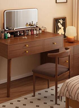 梳妆新现中式轻奢感桃色化妆50593桌代简约卧台室小户型化妆胡台