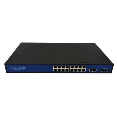 标准全千兆PPOE供电交换全千机4口8口1624口SFP监控无口A线面板48