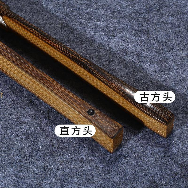 9.5手棕竹宣AHT折纸扇定寸制苏工扇面中国风古工风空白扇文玩收藏