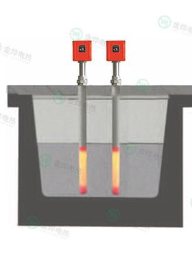 工业快速升温浸入加32758体器大功率节能液电加热管高温铝液发式