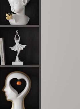 轻奢电视柜壁龛客件现简代约家里厅摆酒柜办公室柜艺术TUL装饰品